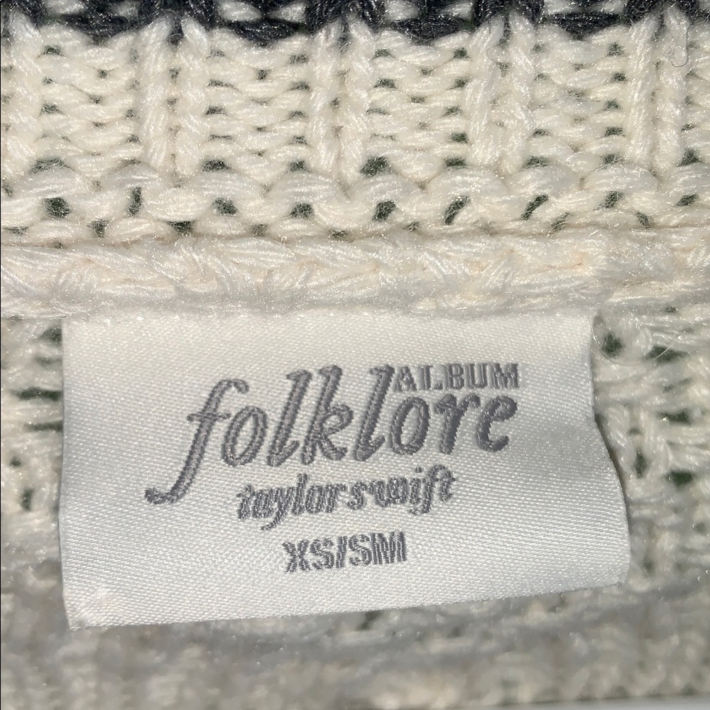 Taylor Swift folklore Cardigan- Women’s size Small - Picture 2 of 8